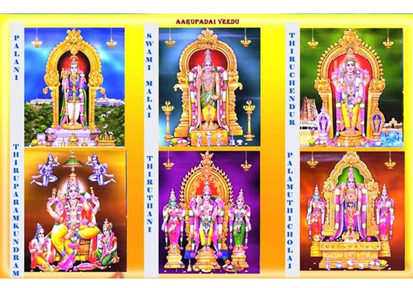 Arupadai Veedu - The six abodes of Lord Murugan Temple Tour from Namakkal to Namakkal. 