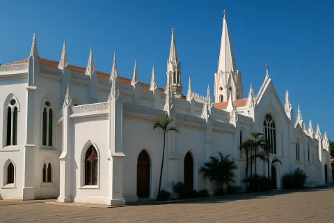 Visit Santhome Basilica in Chennai, Tamil Nadu - Tourist attraction with Karthi Travels
