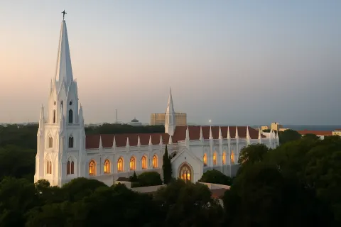 Plan your trip to Santhome Basilica in Chennai with Karthi Travels® - View 4