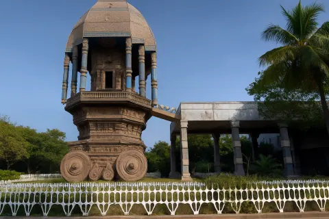 Plan your trip to Valluvar Kottam in Chennai with Karthi Travels® - View 2