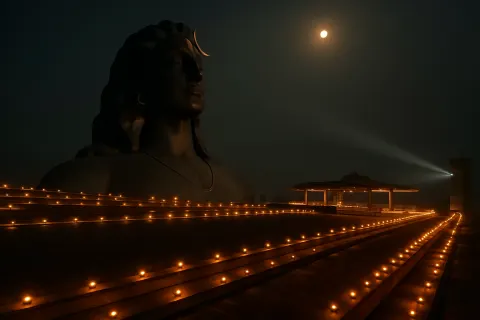 Plan your trip to Isha Foundation / Dhyanalinga in Coimbatore with Karthi Travels® - View 3