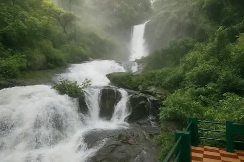 Iruppu Falls in Coorg