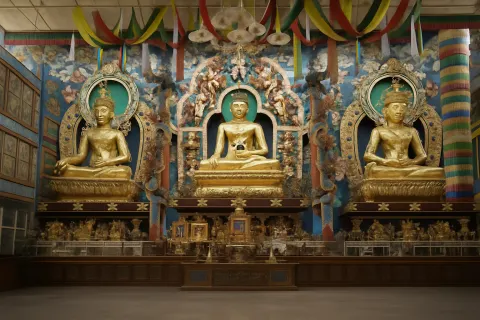 Plan your trip to Namdroling Monastery (Golden Temple) in Coorg with Karthi Travels® - View 2