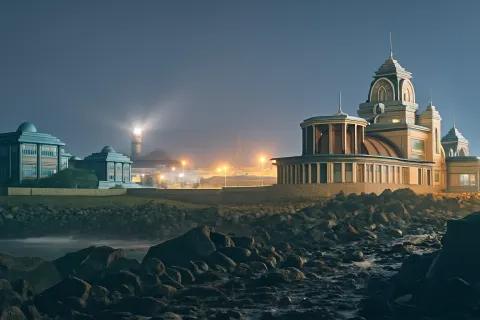 Plan your trip to Gandhi Memorial Mandapam in Kanyakumari with Karthi Travels® - View 3