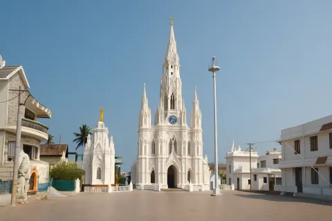 Plan your trip to Shrine of Our Lady of Ransom in Kanyakumari with Karthi Travels® - View 2
