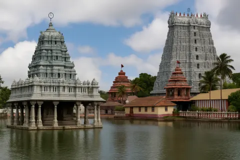Visit Suchindram Thanumalayan Temple in Kanyakumari, Tamil Nadu - Tourist attraction with Karthi Travels