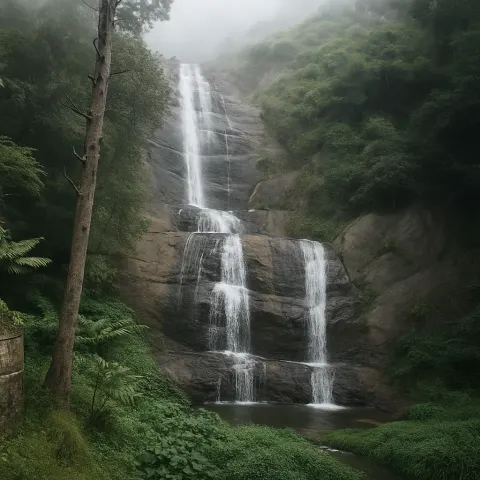 Bear Shola Falls in Kodaikanal