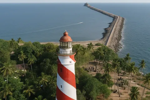 Plan your trip to Thangassery Lighthouse in Kollam with Karthi Travels® - View 2