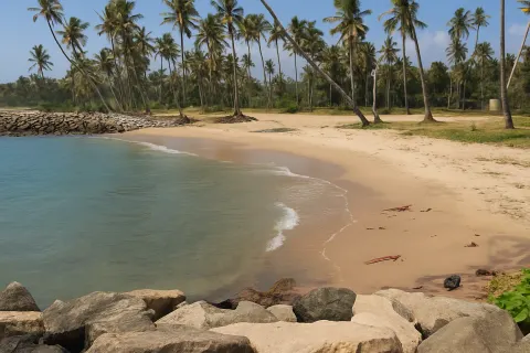 Plan your trip to Thirumullavaram Beach in Kollam with Karthi Travels® - View 2