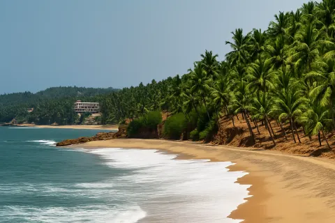 Hawah Beach in Kovalam - tourist attraction to visit with Karthi Travels