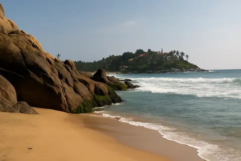 Plan your trip to Samudra Beach in Kovalam with Karthi Travels® - View 2