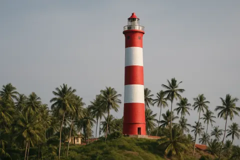 Vizhinjam Lighthouse in Kovalam - tourist attraction to visit with Karthi Travels