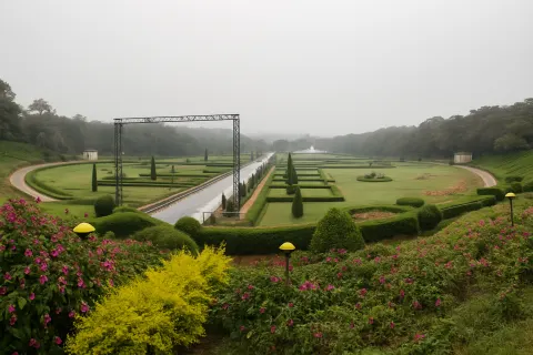 Brindavan Gardens in Mysore