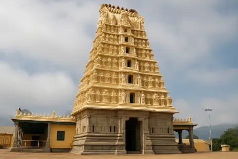 Plan your trip to Shree Chamundeshwari Devi Temple in Mysore with Karthi Travels® - View 2