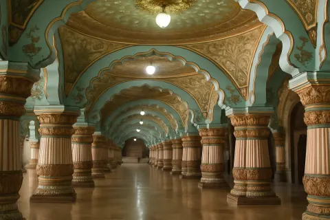 Plan your trip to Jaganmohan Palace in Mysore with Karthi Travels® - View 3