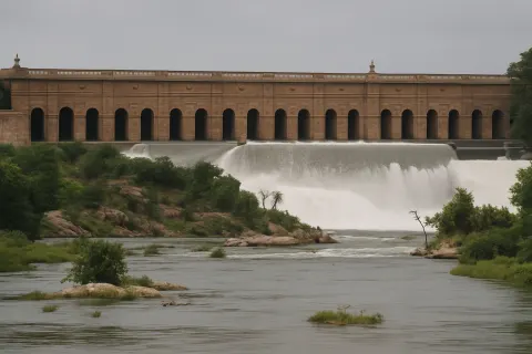 Krishna Raja Sagara (KRS) Dam in Mysore