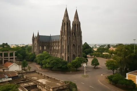 Plan your trip to St. Philomena’s Cathedral (St. Joseph’s Cathedral) in Mysore with Karthi Travels® - View 2