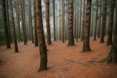 Pine Forest in Ooty