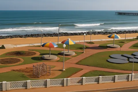 Plan your trip to Auroville Beach in Puducherry with Karthi Travels® - View 3