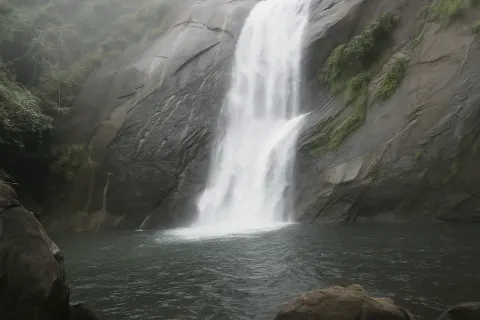Marmala Waterfalls in Vagamon