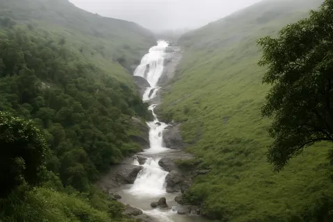 Plan your trip to Marmala Waterfalls in Vagamon with Karthi Travels® - View 2