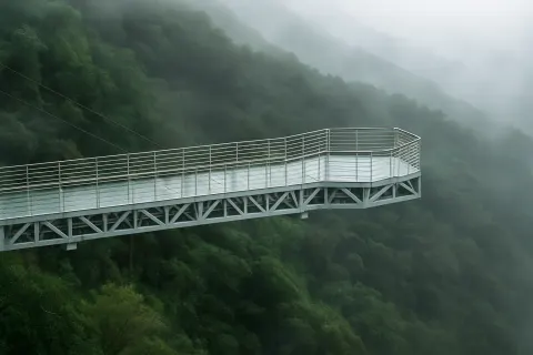 Vagamon Glass Bridge in Vagamon