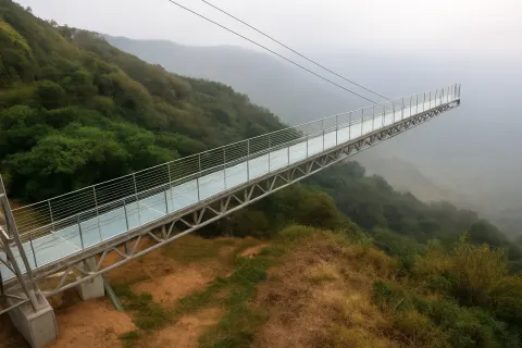 Plan your trip to Vagamon Glass Bridge in Vagamon with Karthi Travels® - View 3
