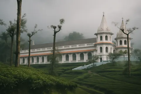 Karumalai Annai Velankanni Church in Valparai