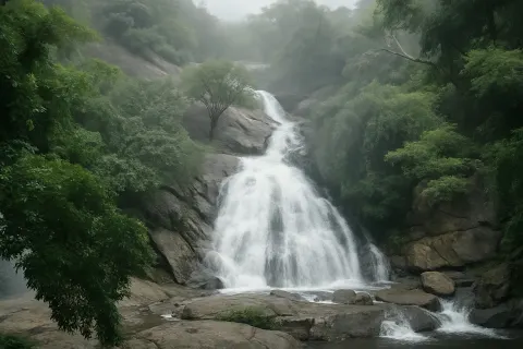 Plan your trip to Monkey Falls in Valparai with Karthi Travels® - View 2