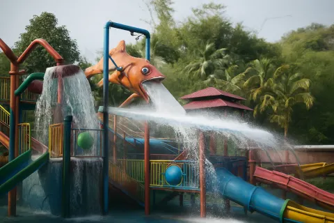 Plan your trip to Happyland Water Theme & Amusement Park in Varkala with Karthi Travels® - View 2