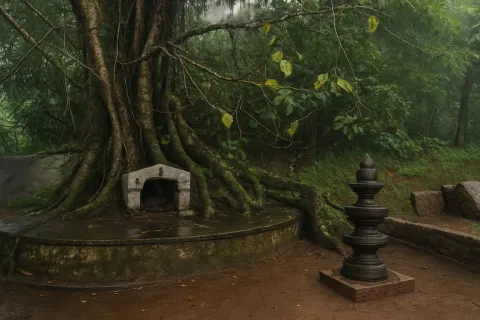 Visit Chain Tree (Karinthandan Temple) in Wayanad, Kerala - Tourist attraction with Karthi Travels