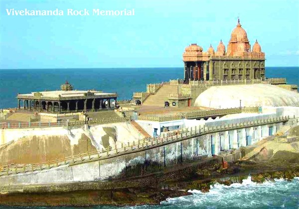 Vivekananda Rock Memorial, Kanyakumari - Karthi Travels | Arni - Kanyakumari Tour