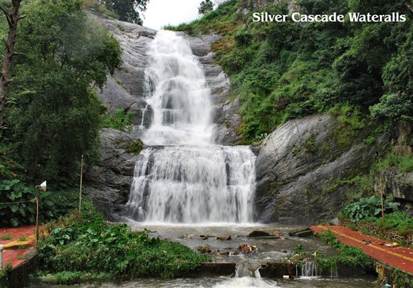 Silver Cascade Falls, Kodaikanal - Karthi Travels | Ambur - Kodaikanal Tour