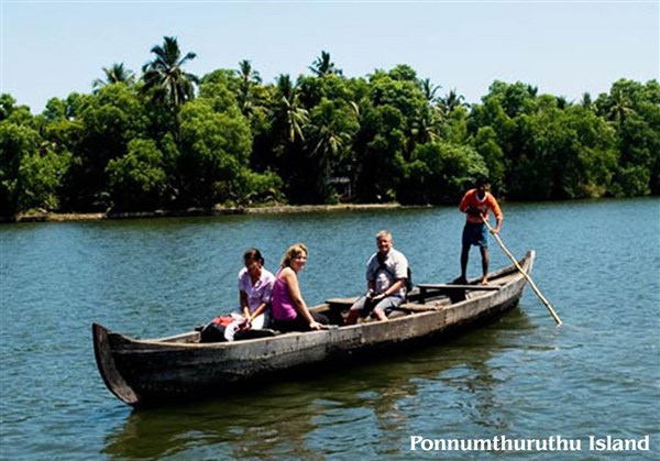 Ponnumthuruthu Island, Varkala - Karthi Travels | CMC - Varkala Tour
