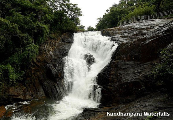 Kanthanpara Waterfalls, Wayanad - Karthi Travels | Arni - Wayanad Tour